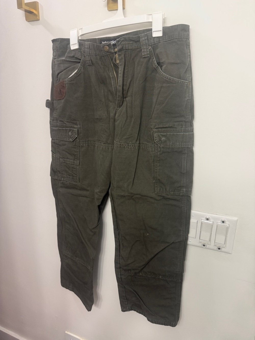 Wrangler Olive Green Cargo Pants